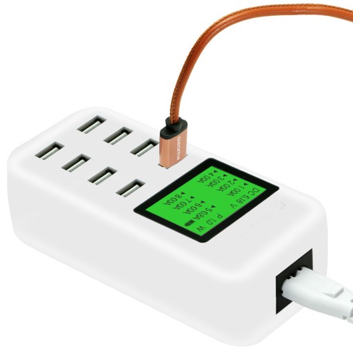 Портативный телефон с зарядным устройством USB.