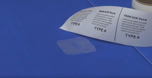 FOLIA TAŚMA ŁATA NAPRAWCZA TEAR-AID TYP A KAŻDY MATERIAŁ 1,5m