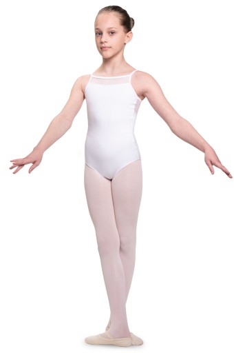 DZIECIĘCE BODY NA RAMIĄCZKACH DO BALETU 134/140