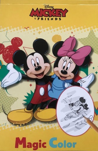 Волшебный блок-раскраска DISNEY MAGIC COLOR А5