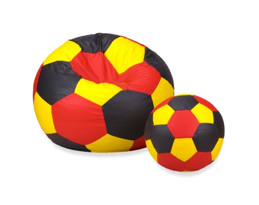 Трехцветный СТУЛ POF BALL 80 см + подставка для ног EGATO