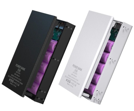 Корпус PowerBank 5x 18650 USB C Micro, НА ВИНТАХ