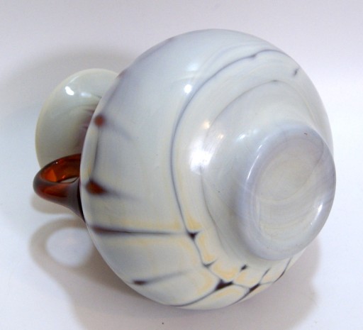 Закупки - LOVELY OLD VASE - массивное, разноцветное стекло.