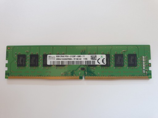 Оперативная память DDR4 8 ГБ PC4 2133P 17000U 2133 МГц