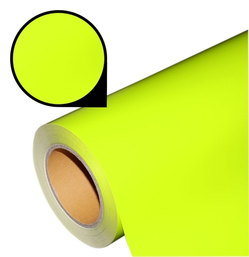Фольга гибкая SPU-21 Neon Yellow 1 метр