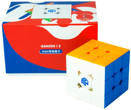 ПРОФЕССИОНАЛЬНЫЙ МАГНИТНЫЙ SMART CUBE 3x3x3 GAN 356 i v3 + ПОДСТАВКА