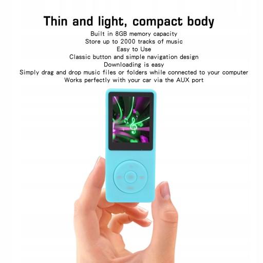 СПОРТИВНЫЙ МУЗЫКАЛЬНЫЙ ПЛЕЕР MINI WALKMAN MP4