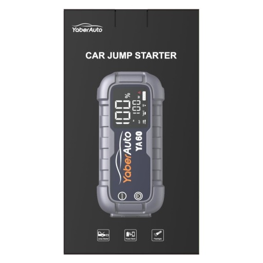 БУСТЕР JUMP STARTER YABER 6000A ПУСКОВОЕ УСТРОЙСТВО