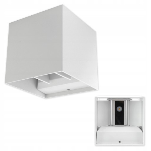 НАРУЖНЫЙ ФАСАДНЫЙ НАСТЕННЫЙ СВЕТИЛЬНИК LED 6W ЛАМПА ДЛЯ БАЛКОНА ТЕРРАСЫ IP54