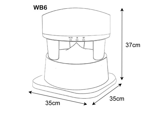 TIC AUDIO НАРУЖНЫЙ САДОВЫЙ ДИНАМИК С WIFI BT