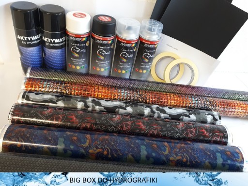 Гидрографика Гидрографическая пленка BIG BOX