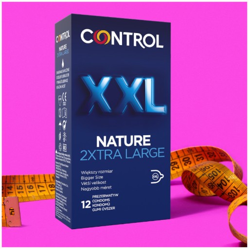 Презервативы CONTROL Nature 2XTRA LARGE XXL 12 шт.
