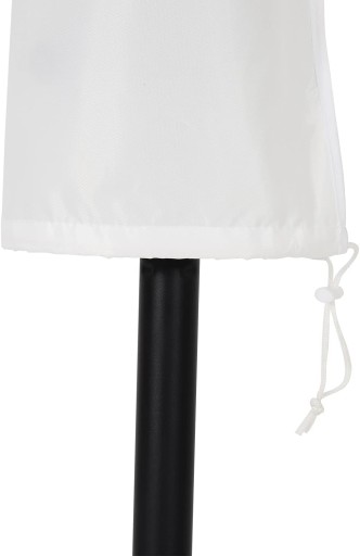 Pokrowiec na parasol biały 140 x 25,5/27 cm
