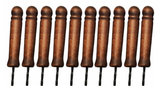 Kije Kijki Widelec Ogniskowy 140 cm 10 szt.