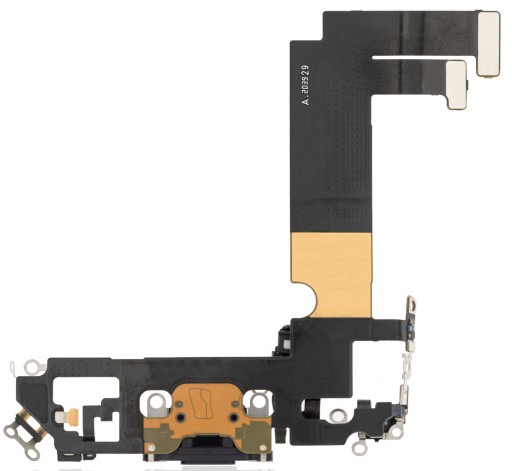 Złącze Dock Mikrofon iPhone 12 mini Black