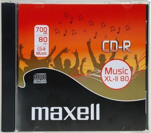 Maxell CD-R 700 МБ 52x 10 шт (MXAJC)