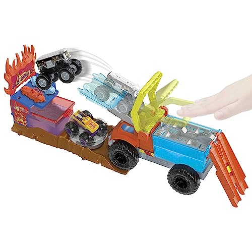 Hot Wheels Monster Truck Arena Smashers Color Shifters 5 Спасательная сигнализация HPN73