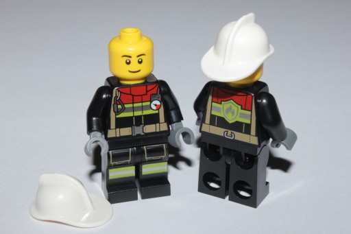 ФИГУРКА S2*LEGO CITY cty1449 ПОЖАРНЫЙ Фредди Фреш, НОВАЯ