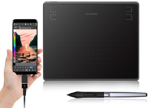 Графический планшет Huion HS64 8192 градуса