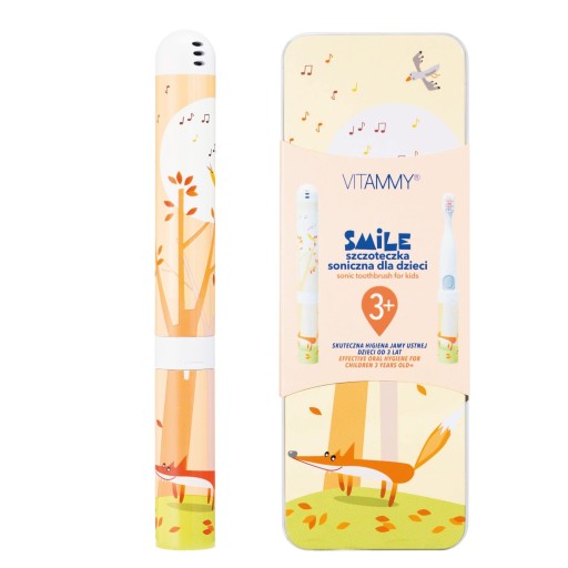 VITAMMY SMILE fox + DODO Memo fox Подарочный набор звуковая зубная щетка