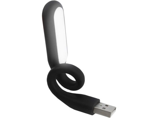 Гибкая силиконовая USB-лампа для ноутбука, ноутбука, компьютера, 6 светодиодов, сильная
