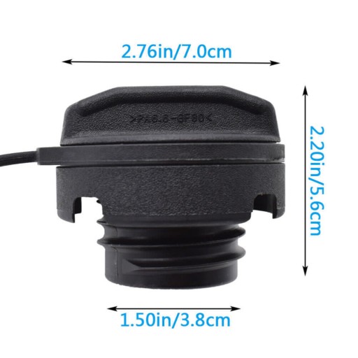Черная крышка топливного бака для VW Golf Passat Audi A1 A2 A3 A4 A6 A8