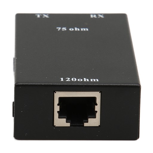 Распространение адаптера Ethernet от 75 Ом BNC до 12 Ом RJ45