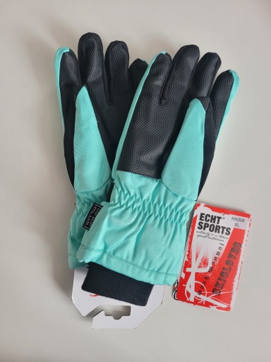Женские зимние лыжные перчатки XL ECHT PORTS Утепленные зимние перчатки