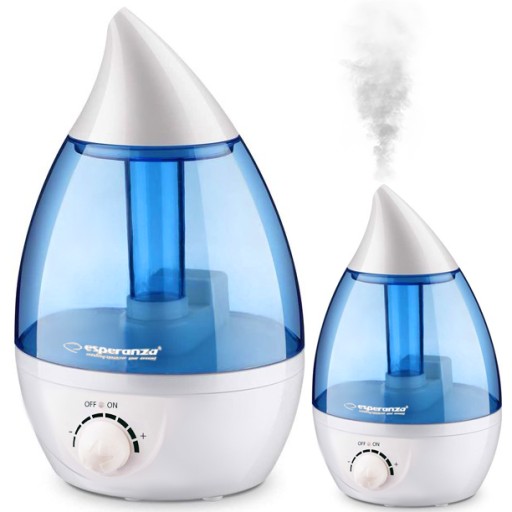 Ультразвуковой увлажнитель воздуха Esperanza Cool Vapor 25 Вт 2,6 л белый