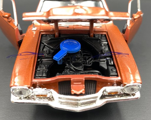 Mercury Comet 1971 бронза 1:24 Motormax 79041