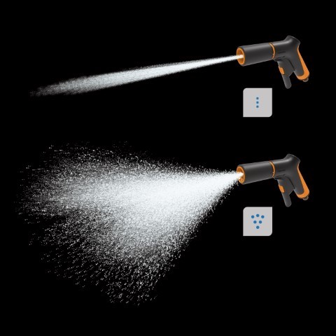 FISKARS ПИСТОЛЕТ-РАСПЫЛИТЕЛЬ РЕГУЛИРУЕМЫЙ ПЕРЕДНЕЙ ЧАСТИ 1065484
