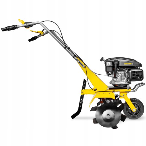МОЩНЫЙ ЗЕМЛЕКУЛЬТИВАТОР С БЕНЗИНОВЫМ ДАТЧИКОМ 9 КМ LONCIN СТАБИЛЬНЫЕ ДИСКИ