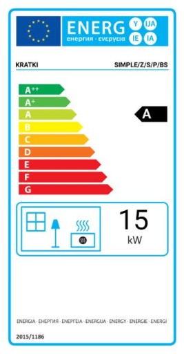 DUŻY Wkład kominkowy kominek NAROŻNY ŻELIWNY SIMPLE Z prawy 15kW EKOPROJEKT