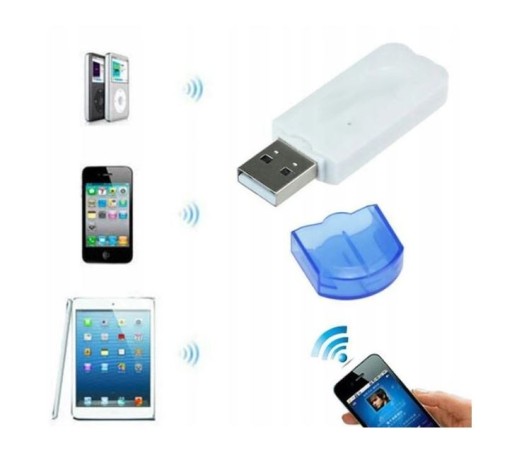 Адаптер Bluetooth AUX для автомагнитолы с USB