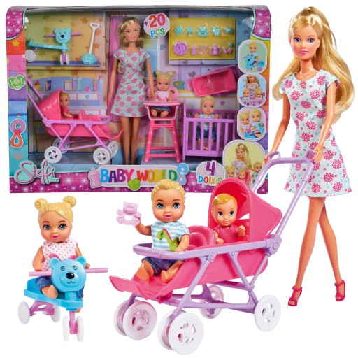 SIMBA STEFFI DOLL ДЕТСКАЯ КОМНАТА + ДЕТСКАЯ КОЛЯСКА