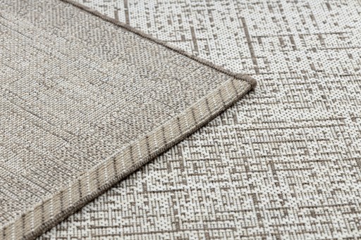 RUG CARPET 120x170 FRAME бежево-коричневый #DEV1194