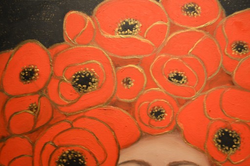 B.PUSKARCZYK - MAKOWA PANNA - 40X50