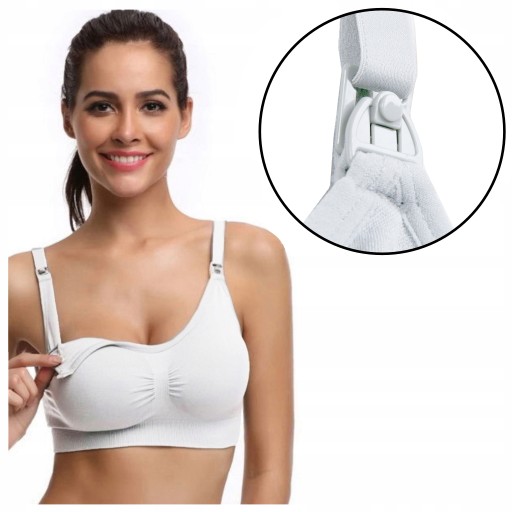FEEDING BRA Бюстгальтер для беременных БЕСШОВНЫЙ, мягкий, без косточек, XL