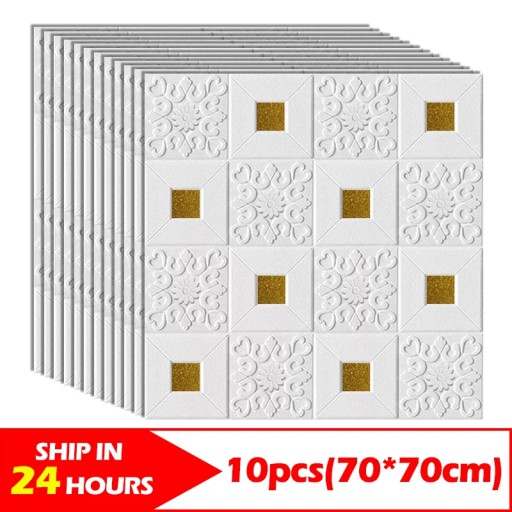 70x70 см 3D стерео пенопластовые наклейки на стену на крышу Sa