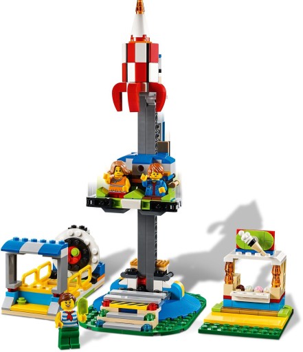 Klocki LEGO Creator 3w1 31095 - Karuzela w wesołym miasteczku