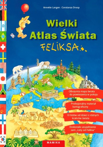 БОЛЬШОЙ АТЛАС МИРА ФЕЛИКСА ЛАНГЕНА АННЕТ КНИГА