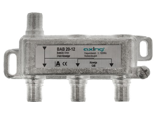 ДВОЙНОЙ СПЛИТЕР DVB T AXING 12 дБ