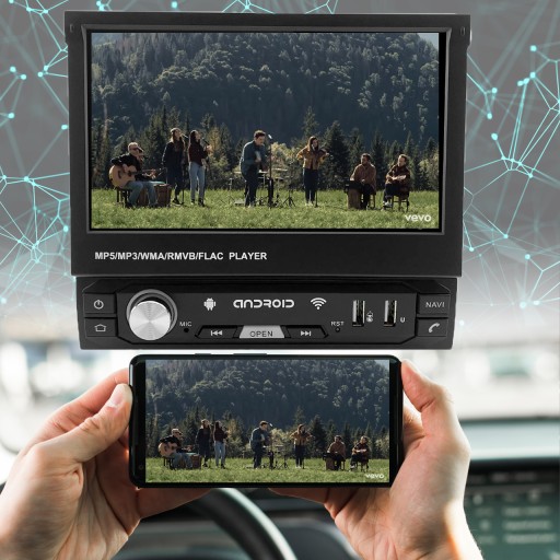 1DIN АВТОМОБИЛЬНЫЙ РАДИО МУЛЬТИМЕДИЙНЫЙ ANDROID GPS