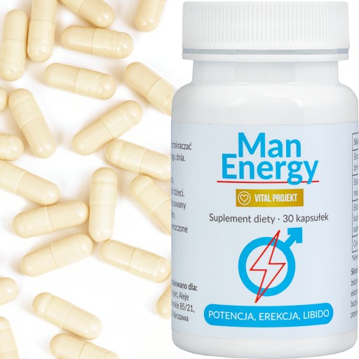 MAN ENERGY TABLETS ДЛЯ ПОТЕНЦИИ, ЭРЕКЦИИ, ЛИБИДО, УРОВНЯ ТЕСТОСТЕРОНА, ЭРЕКЦИИ
