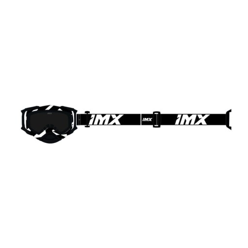 Очки IMX Dust Graphic белые глянцевые/черные с 2 линзами и очками