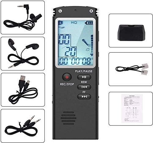 ПРОФЕССИОНАЛЬНЫЙ ЦИФРОВОЙ ДИКТОФОН 16 ГБ USB MP3-ПЛЕЕР
