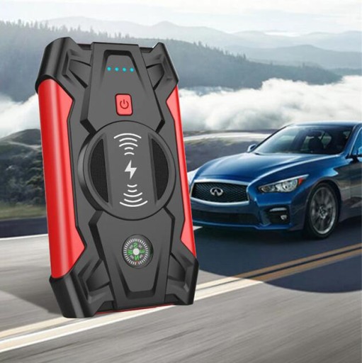 ПОРТАТИВНЫЙ АВТОМОБИЛЬНЫЙ СТАРТЕР POWER BANK УСИЛИТЕЛЬ АККУМУЛЯТОРА ДЛЯ ТЕЛЕФОНА БЫСТРОЕ ЗАРЯДНОЕ УСТРОЙСТВО