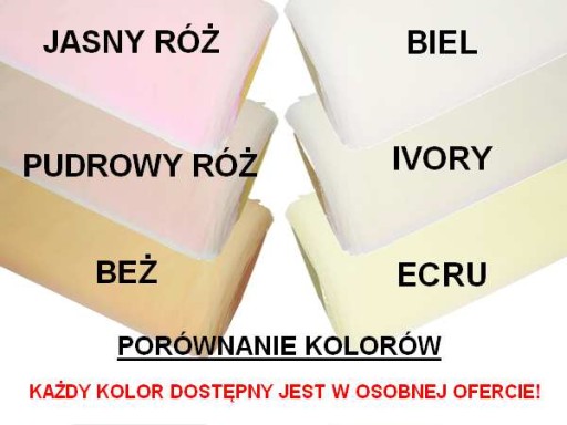 WELON ŚLUBNY 70 cm jednowarstwowy klasyczny na grzebyku - kolor PUDROWY RÓŻ