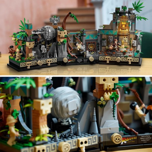 LEGO Индиана Джонс Храм Золотого идола Набор кубиков 77015