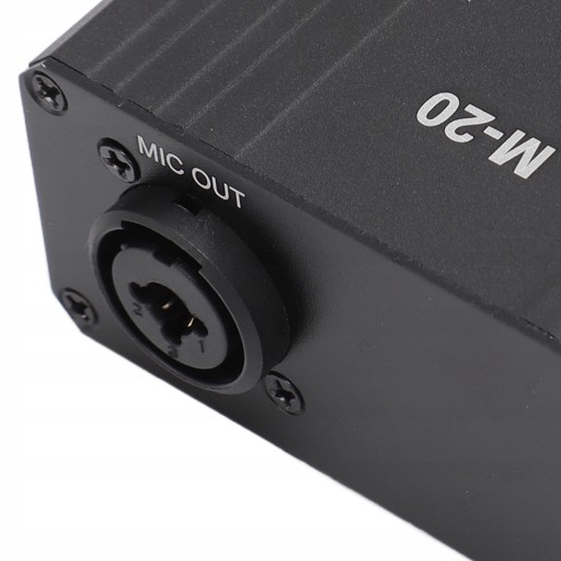 XLR МИКРОФОННЫЙ ПРЕДУСИЛИТЕЛЬ НИЗКИЙ ШУМ 27 ДБ